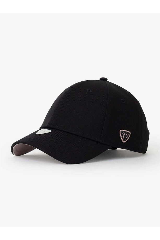 Kadın Erkek Siyah Baseball Şapka Timeless Collection Basic - 1