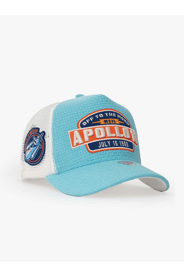 Kadın Erkek Mavi Trucker Şapka-space Collection-apollo - 5
