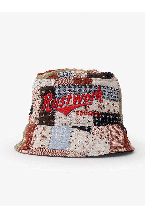Kadın Erkek Renkli Bucket Şapka Gypsy Collection Rustwork - 1