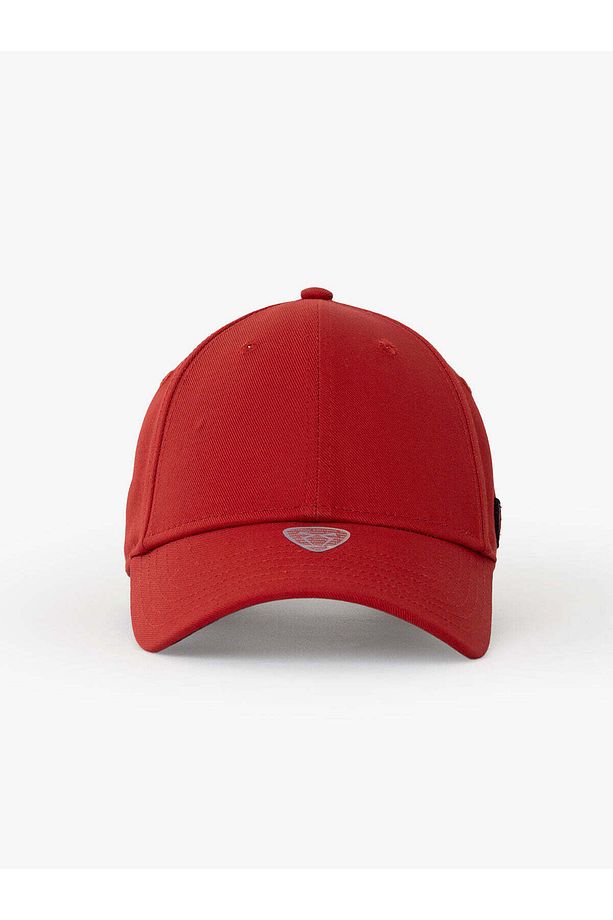 Kadın Erkek Kırmızı Baseball Şapka Timeless Collection Basic - 3