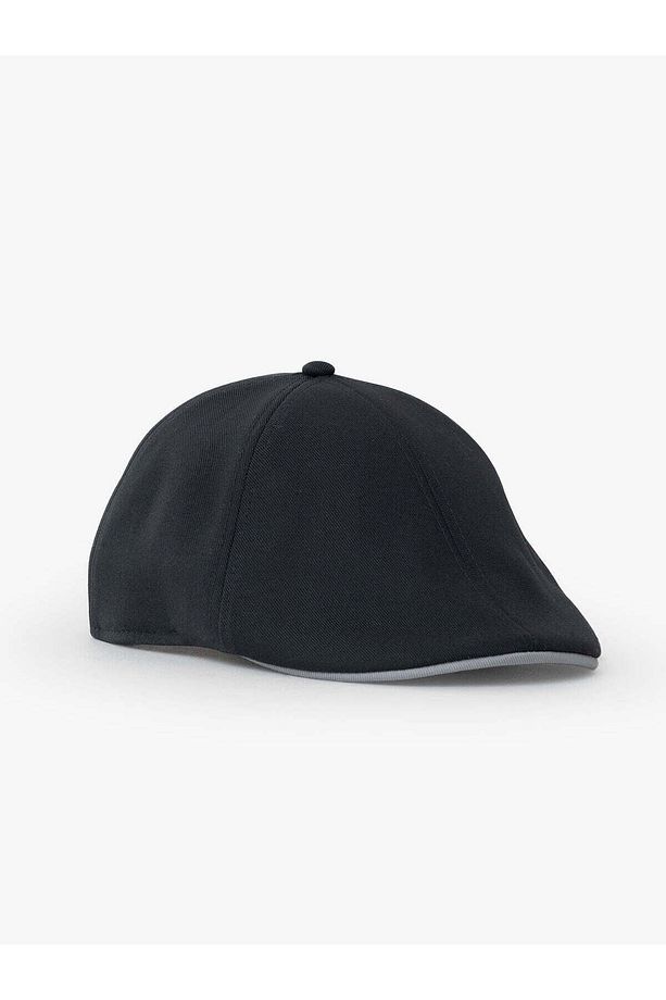 Kadın Erkek Antrasit Casket Şapka Timeless Collection Basic - 3