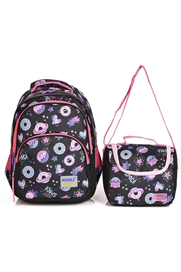 مجموعة حقيبتين مدرسية من Mu-008 Sweet Space