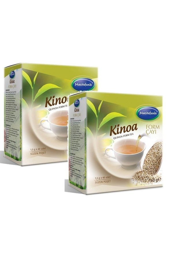 2 Adet Kinoa Form Çayı (süzen Poşet 40'lı) Kinoalı Form Çayı - 1
