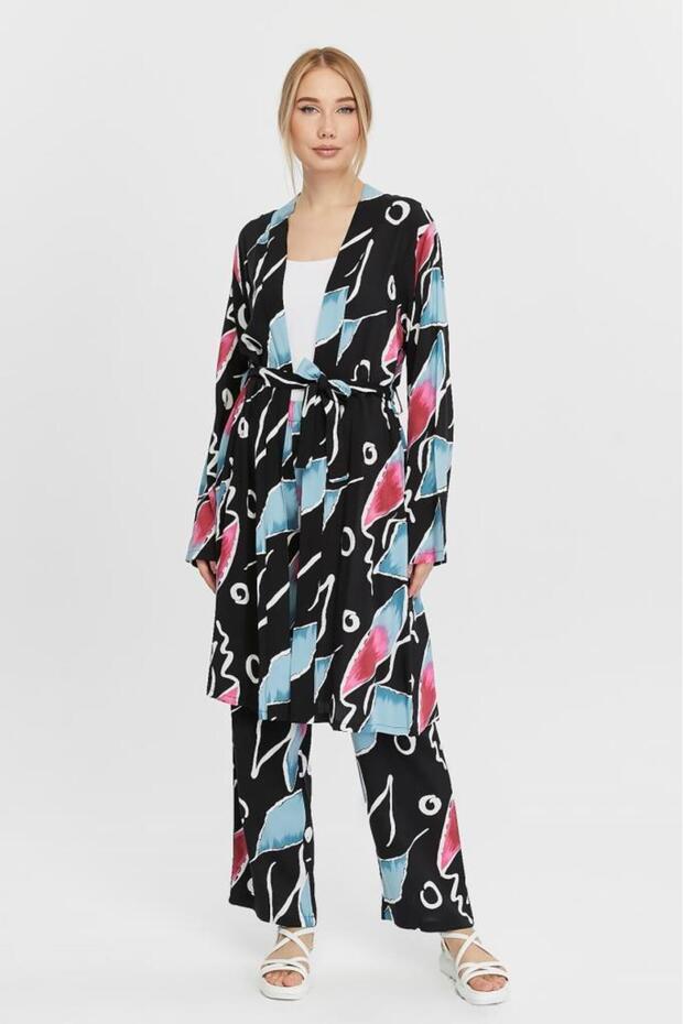 Women's Kimono - Colorful Double Set