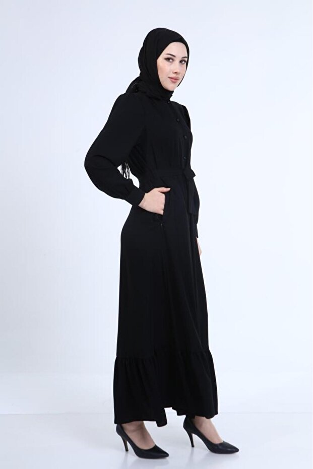 Buttoned Summer Ferace - 3