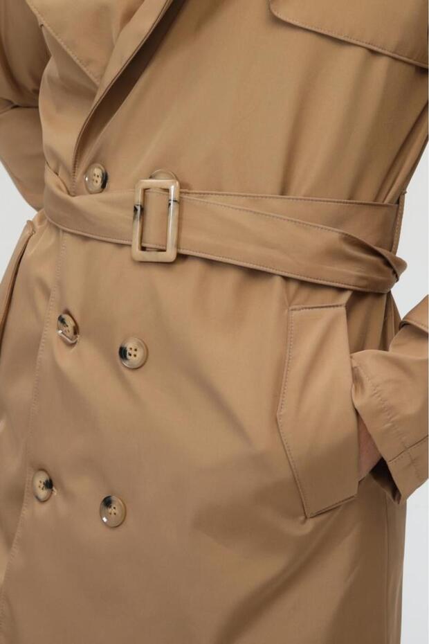 Regular Fit Erkek Trençkot - 7