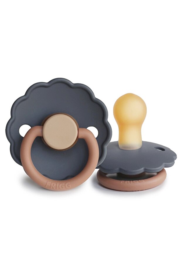 Daisy Rubber Pacifier - Aurora 0-6 Months