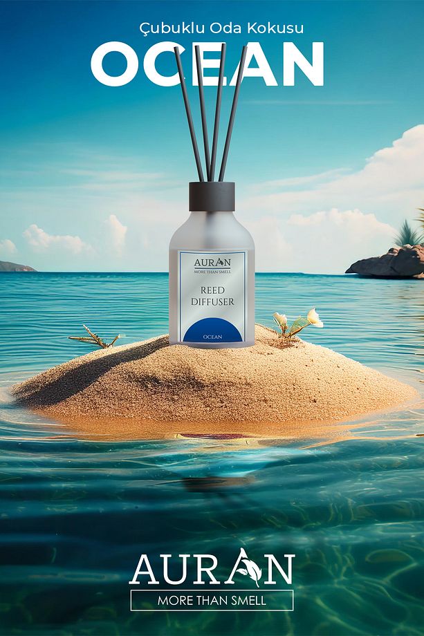 Okyanus Çubuklu Oda Kokusu Bambu Kokusu Ocean Reed Diffuser 50ml - 7