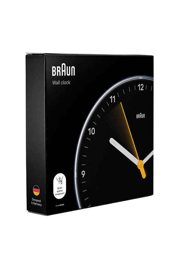 Bc26b Siyah Analog Duvar Saati - 5