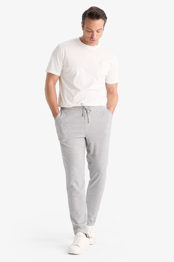 Jogger Duble Paça Yazlık Rahat Esnek Kumaş Pantolon Y2651az25sp - 5