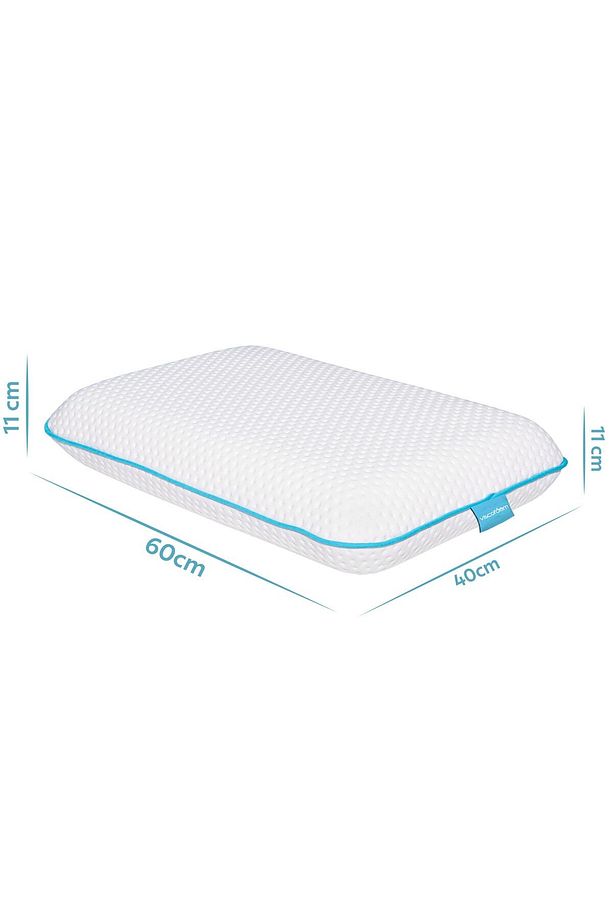 Lüks Boyun Destekli Ortopedik Yastık Visco Yastık 60x40x11cm - 2