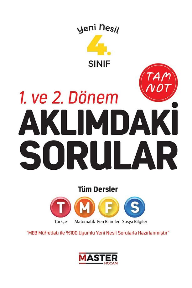 4. Sınıf Yeni Nesil Tüm Dersler Soru Zoru Bankası - 3