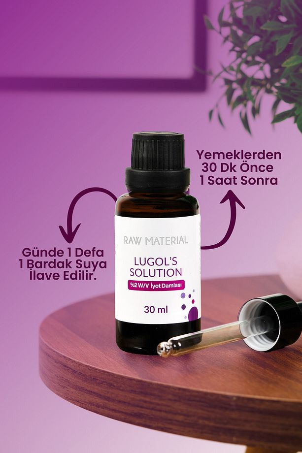 Raw Material Lugol's Solution Iyot %2 Damla 30 ml - 3