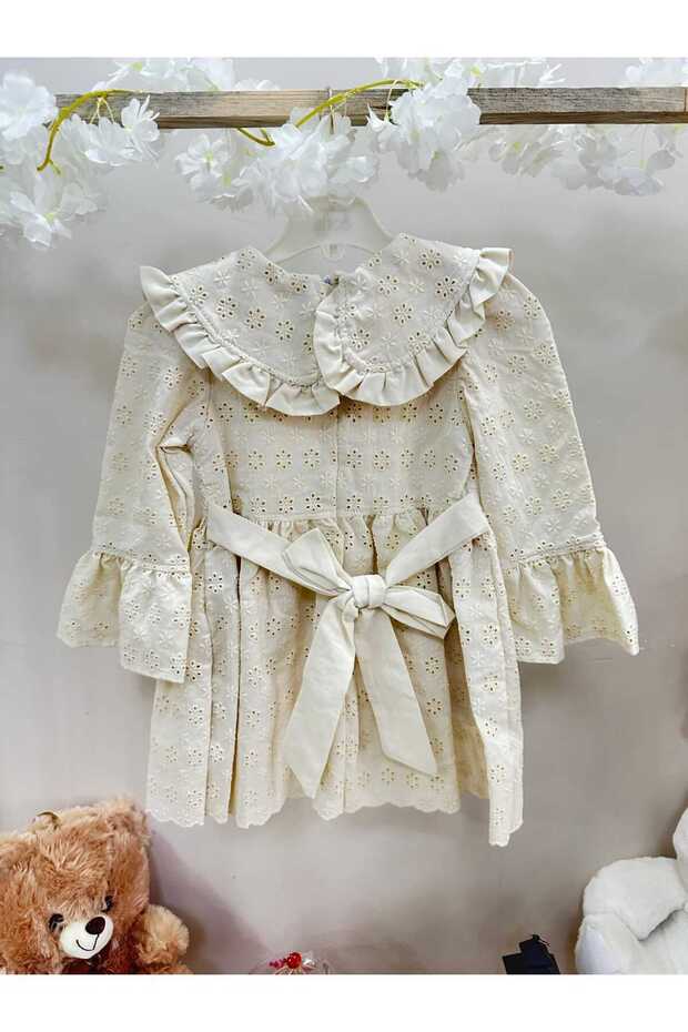 Kız Çocuk Yakalı Elbise - 2