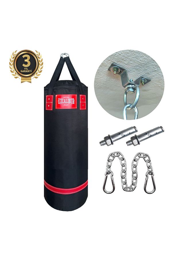 Polystar 90 X 30 Cm Boks Kum Torbası Siyah - 1