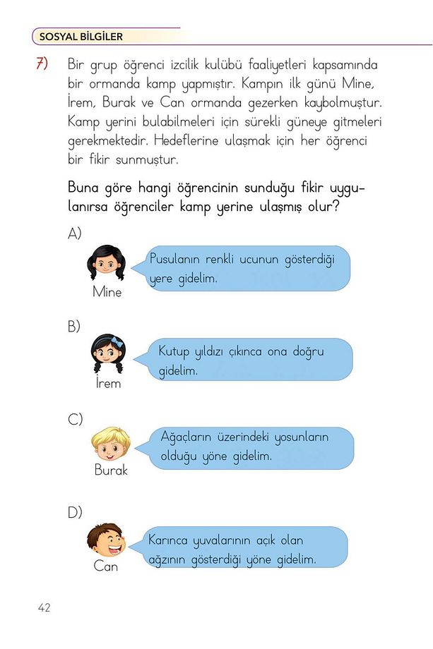4. Sınıf Yeni Nesil Tüm Dersler Soru Zoru Bankası - 7