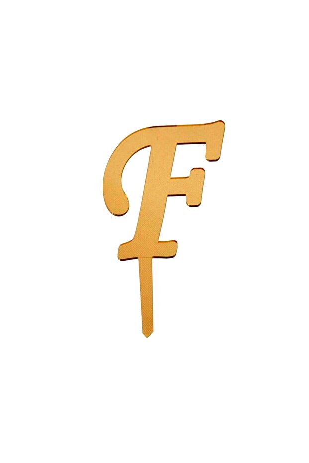 مرآة ذهبية بلكسي حرف F