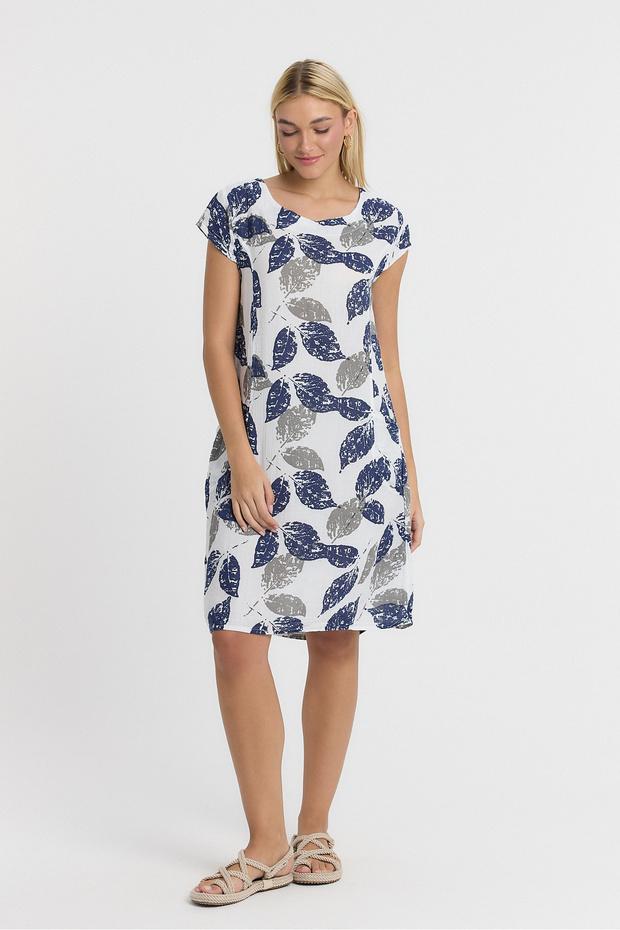 Patterned Milan Dress - 3065
