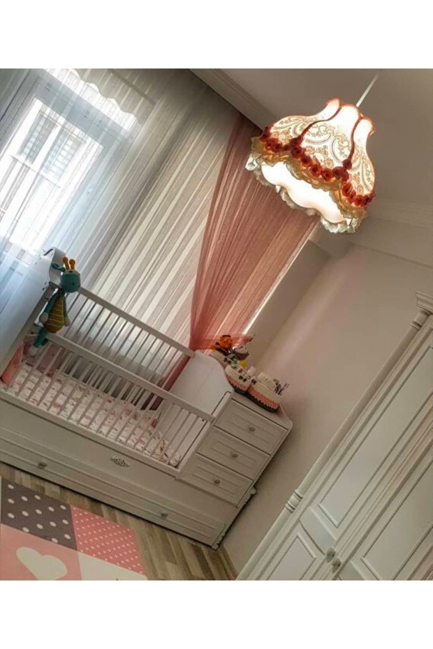 Pembe Gül Detay Avize - 3