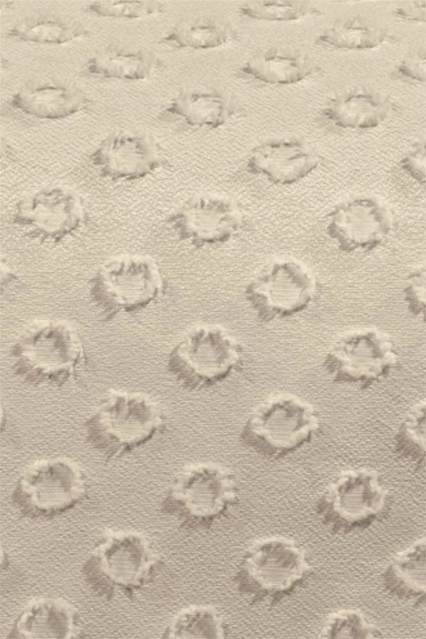 Delux Ponponlu Tek Kişilik Yatak Örtüsü Takımı 180x250 - Bej - - 2