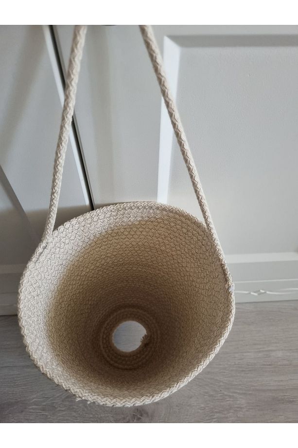 Sepet Dekoratif Mutfak Düzenleyici Poşetlik 28x14 cm - 2