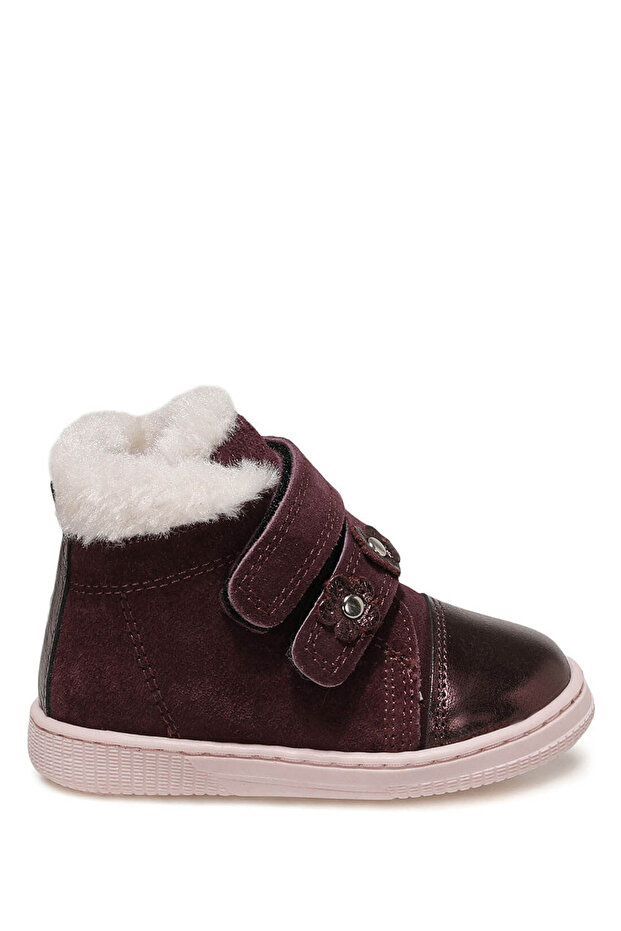 612114.ı Bordo Kız Çocuk Bot - 1