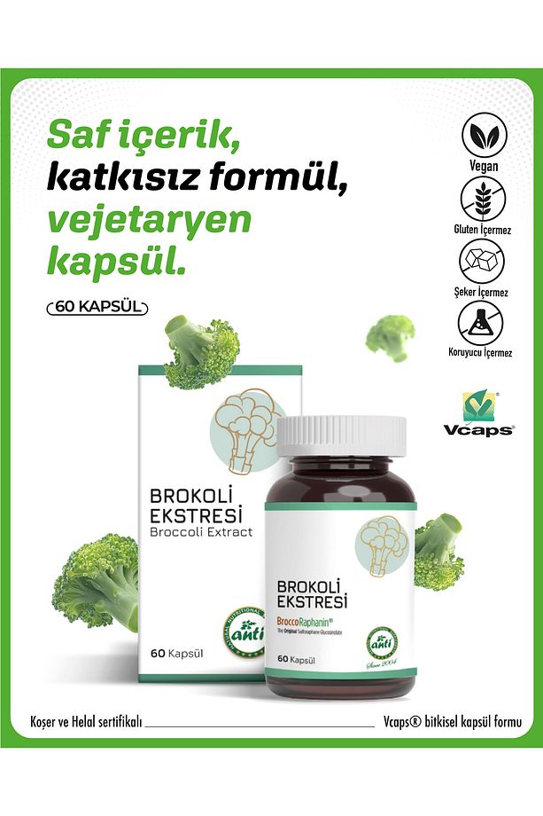 Broccoli Extract (BROKOLİ EKSTRESİ) 60 Kapsül - 2