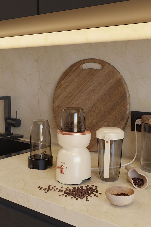 Öğütücülü Çift Şişeli Smoothie Blender Seti 400W FR-SBL21 İntenssio - 5