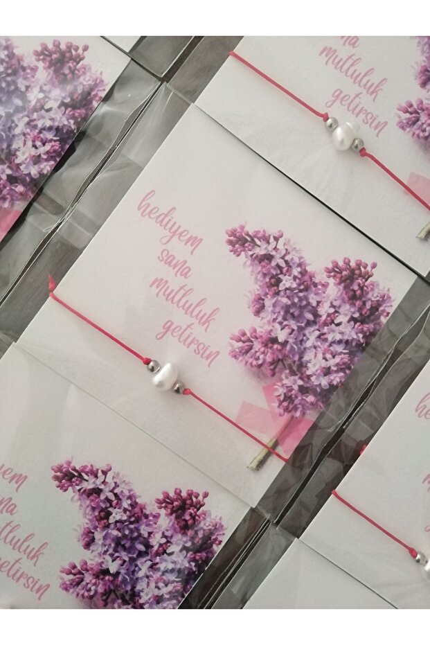 Mother's Day Gift Special Occasion Card Pearl Bracelet 12 Pieces