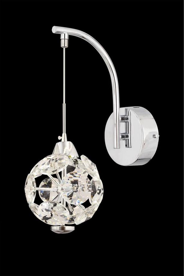 İstanbul Avize Dali Aplik Tekli Gümüş 3 Renk Ledli Modern Led Aplik - 5