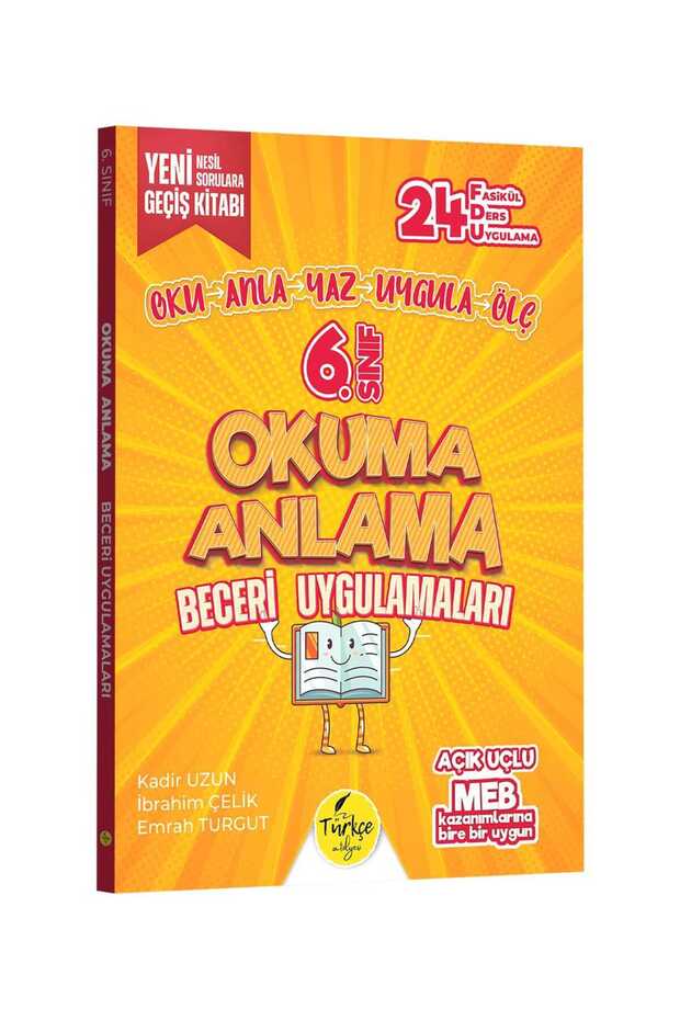 6. Sınıf Okuma Anlama Beceri Uygulamaları - 1