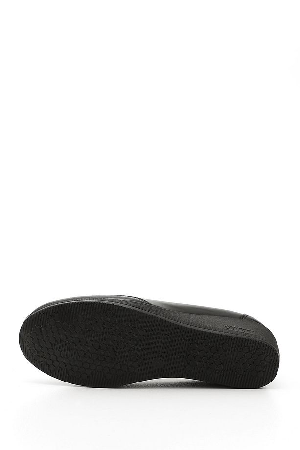 Kadın Siyah Fiyonklu Dolgu Taban Comfort Ayakkabı - 6