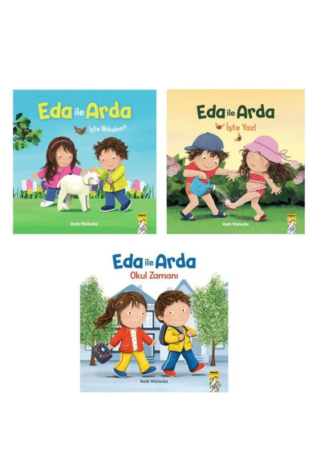 Eda with Arda - مجموعة كتبي الأولى للتحدث مكونة من 3 كتب