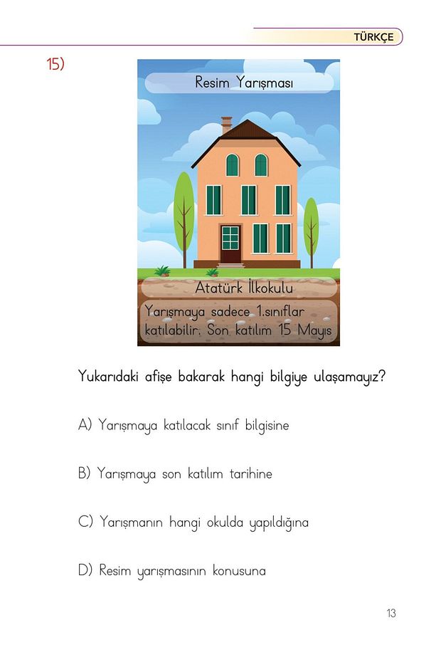 4. Sınıf Tüm Dersler 0'dan 4'e Konu Anlatımlı Soru Bankası Yeni Nesil - 7