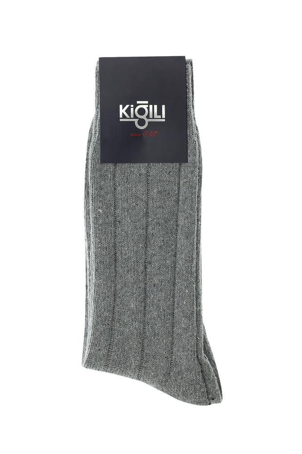 Tekli Yünlü Termal Çorap - 1