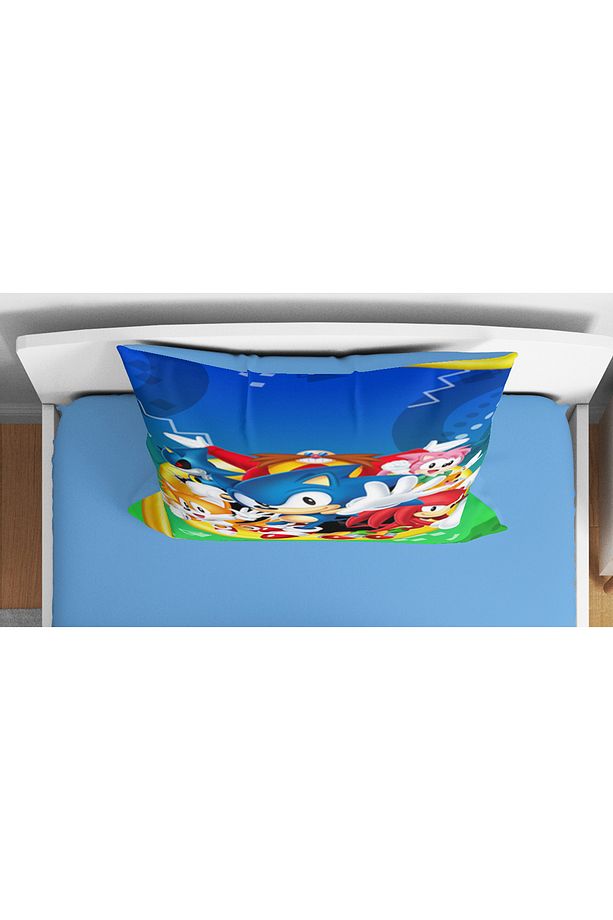 Sonic 3d Tek Kişilik Erkek Çocuk Nevresim Takımı - 3
