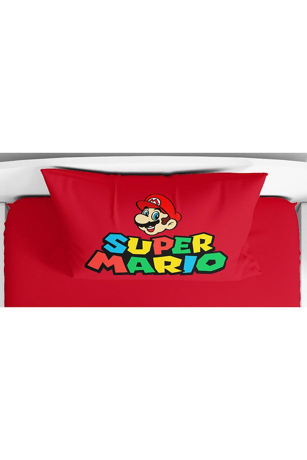 Super Mario 3d Baskılı Tek Kişilik Erkek Çocuk Nevresim Takımı - 3