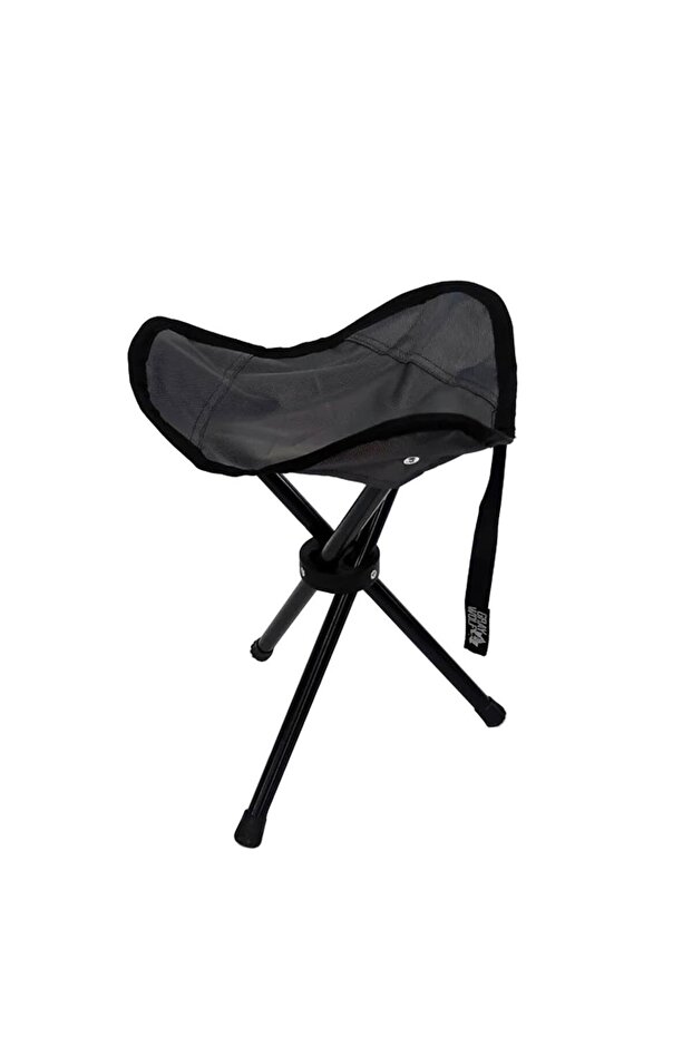 Üçgen Kamp Taburesi - Siyah TB100 - 1