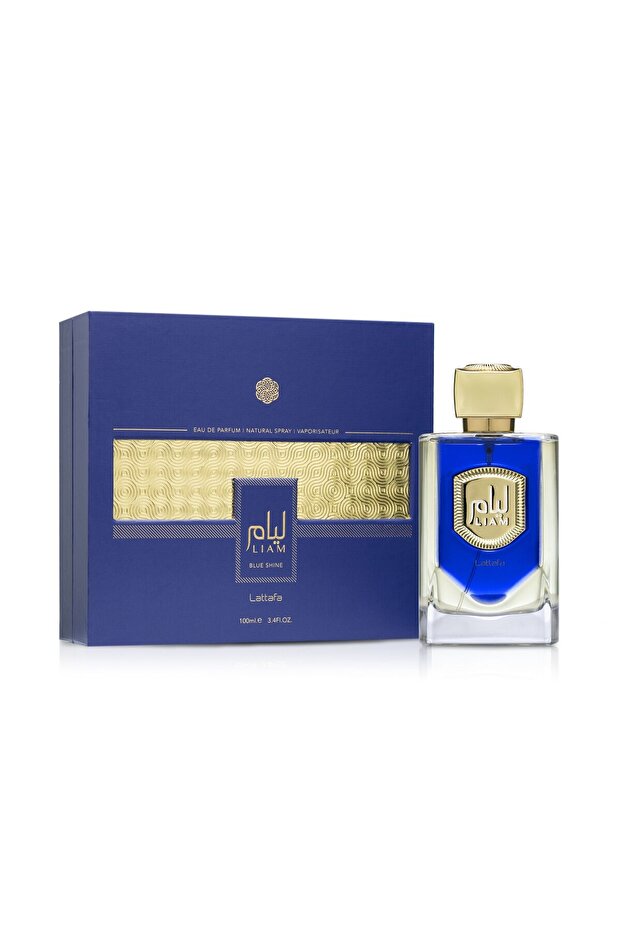 Lattafa Liam Blue Shine Unisex Eau De Parfum 100Ml