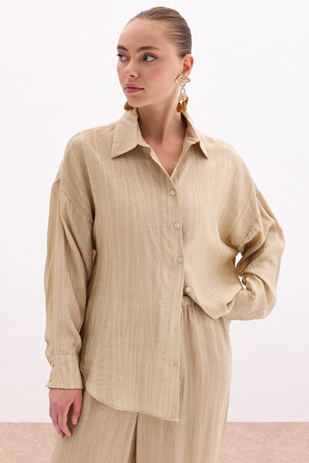 Salaş Gömlek - Haki - 3