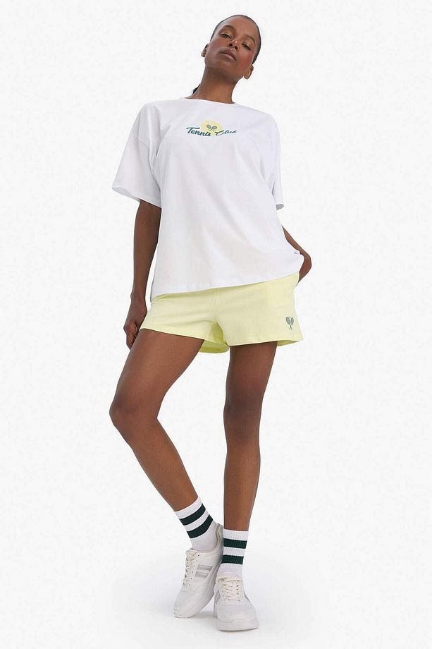 DeFactoFit Standart Fit Sporcu Kısa Paça Şort E3600AX25SM - 2
