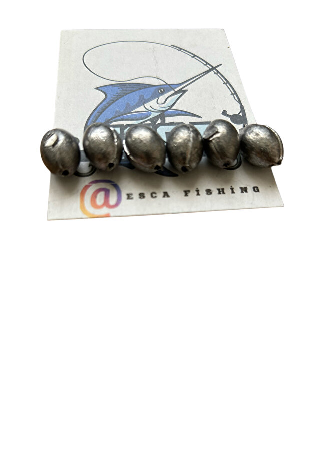 6 Pieces Suitable for Easy Melting, 10 Grams Per Piece, Total 60 Grams, with Lead Hole for Melting