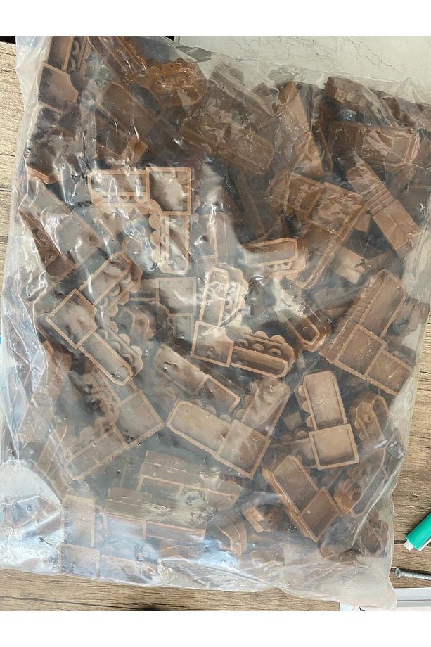 17x25 Sineklik Köşe Takozu Kahverengi 4 Adet 1 Takım - 3