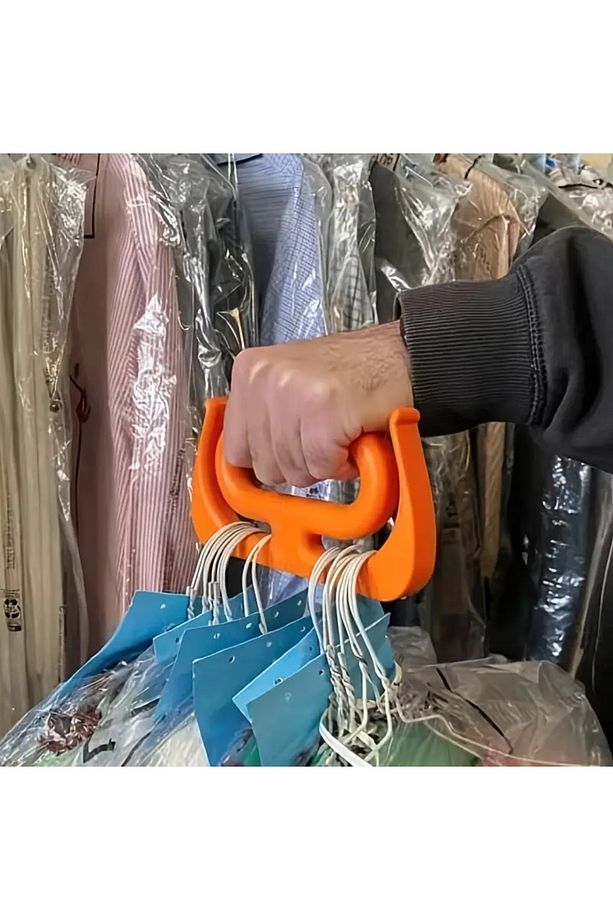 2 Adet Poşet Taşıma Aparatı Çok Amaçlı Market Pazar Poşet Taşıma Aparatı Poşet Tutucu Taşıma Kiti - 4