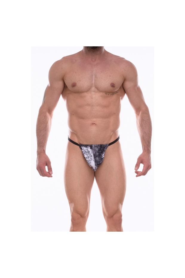 Erkek Desenli String Çamaşır - 1