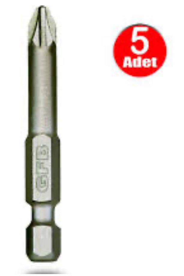 PZ2 50 mm 5 adet 1. Sınıf profosyonel mıknatıslı sunta başlıklı matkap ucu - 1