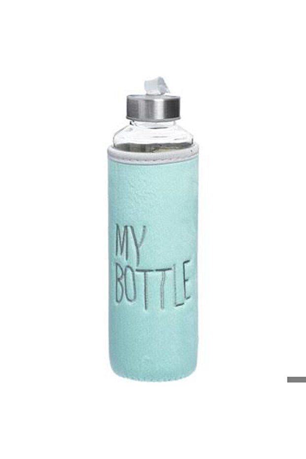 Glass Flask with Plush Cover 750 ml