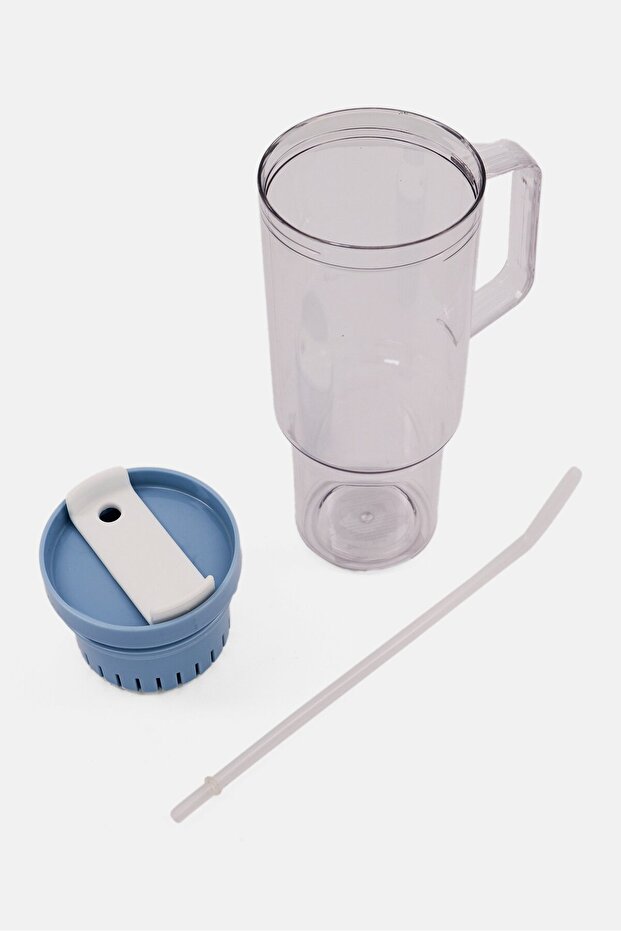 Clear Tumbler With Tea And Fruit Infuser, Transparent - 3