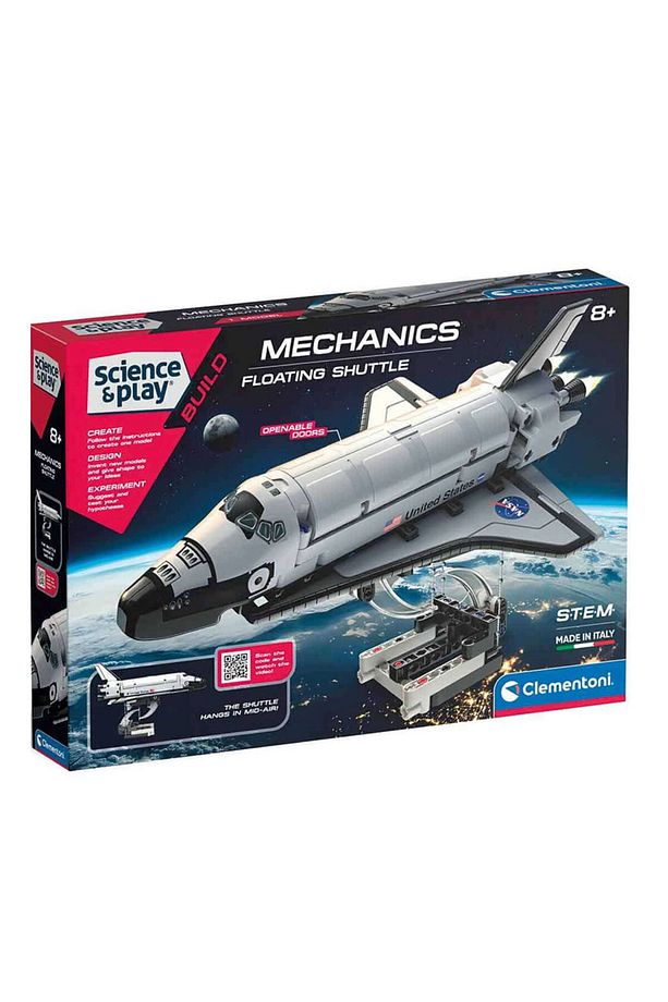 Science & Play (Mechanics Lab)- Nasa Floting Shuttle Building Toy- For Age 8+ Years Old - 1