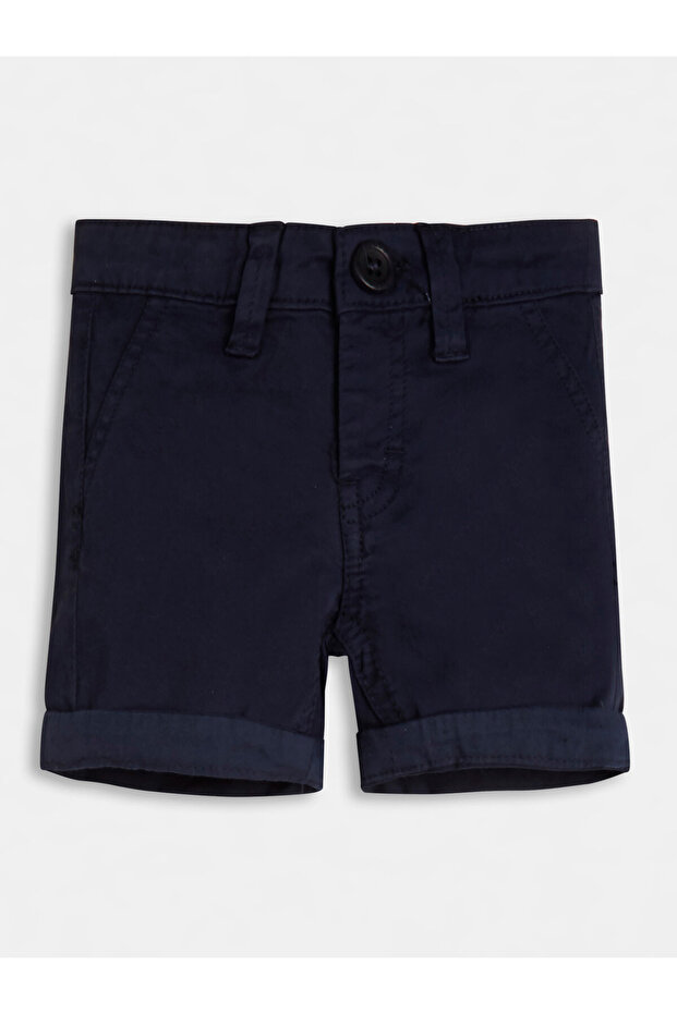 SATIN CHINO SHORTS_C - 1